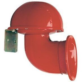 Wolo (340) Bull Horn - 12 Volt, Red