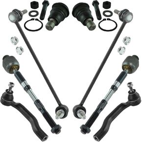 TRQ Front Steering & Suspension Kit Compatible with 2008-2013 Nissan Rogue