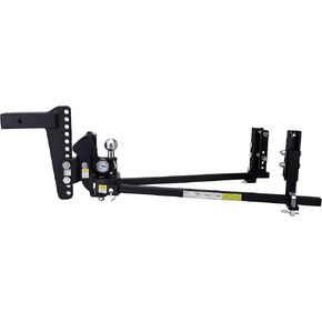 Weigh Safe True Tow Middleweight Anti Sway Weight Distribution Hitch 10" Drop 2.5" Shank 12,500 lb Tow Rating
