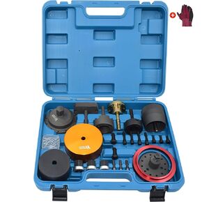 Crankshaft Front Rear Oil Seal Remover Installer Kit, Compatible with BMW N20 N26 N40 N42 N45 N45T N46 N52 N53 N54 N55 Engine