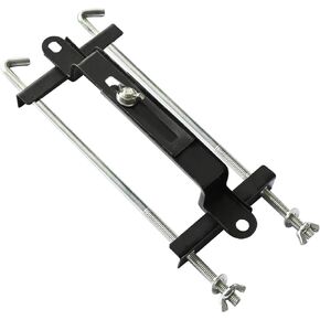Adjustable Battery Hold Down Kit, Universal Car Battery Crossbar with J Bolt, High-Strength Bolt Battery Holder Down for Car (Bolt Length 27cm/10.63inch)
