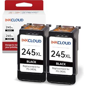 INKCLOUD 243XL 244XL Ink Cartridge Higher Yield Compatible with Canon PG-243 CL-244XL PG-245XL CL-246XL Black Color Combo For Cannon Pixma TS3122 MX490 MX492 TR4522 TR4520 MG2522 MG2922 MG2520 Printer