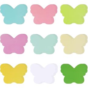 LOMIMOS 108 pcs Spring Flowers Paper Cutouts,Assorted Color Cut Outs Double Printed with 120Pcs Glue Points Easter for Kids Bulletin Board DIY Party Craft Decoration