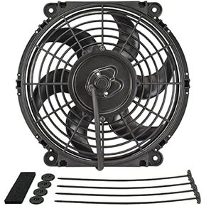 Derale 16620 10" Tornado Electric Fan Standard Kit