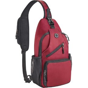 Crossbody Sling Bag Unisex-Adult Shoulder Backpack Chest Bag Travel Hiking Daypack