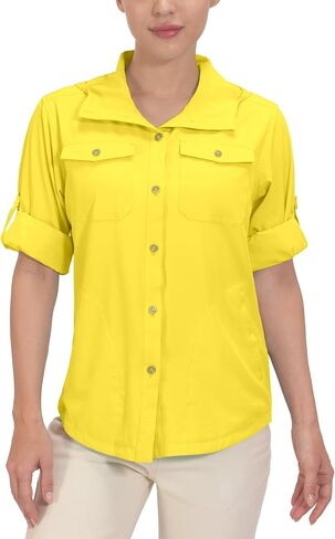 Little Donkey Andy Women's Hoodie Long Sleeve Shirt UPF 50+ Sun Protection Outdoor Quick Dry Fishing Hiking Shirts in Saudi Arabia