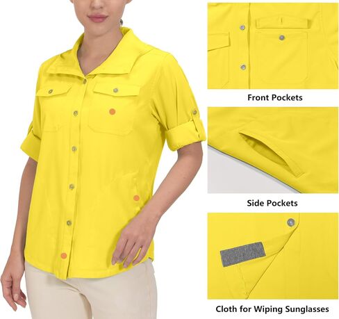 Little Donkey Andy Women's Hoodie Long Sleeve Shirt UPF 50+ Sun Protection Outdoor Quick Dry Fishing Hiking Shirts in Saudi Arabia