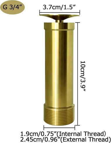 Fountain Nozzle Heads, Water Bells Type Water Pond Fountain Spray Head for Garden or Park Pond & Fountain Pool FP-S811 (1 1/2 Inch - DN40) in Saudi Arabia