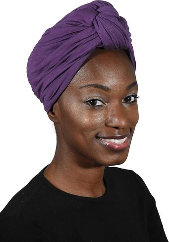 Solid Turban with Twist/Knot Front in Kuwait