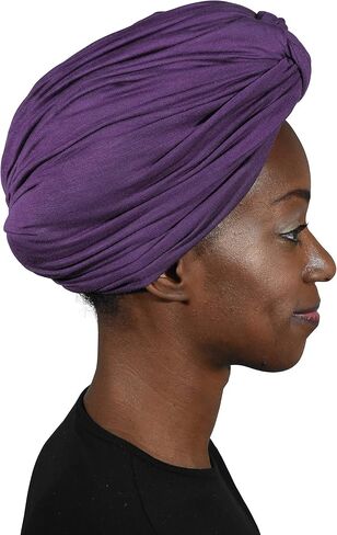 Solid Turban with Twist/Knot Front in Kuwait