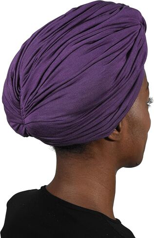 Solid Turban with Twist/Knot Front in Kuwait