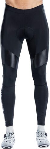 ملابس ركوب الدراجات الرجالية من Santic، مصنوعة من الصوف الحراري لركوب الدراجات، سراويل مقاومة للرياح في الشتاء in Kuwait