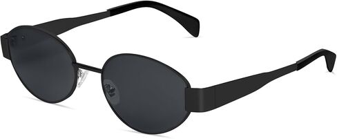 BUTABY Retro Oval Sunglasses for Women Men Designer Trendy Sun Glasses Classic Shades UV400 Protection in Saudi Arabia
