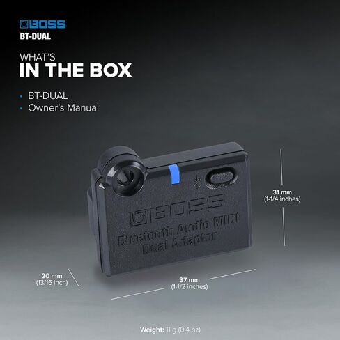 Boss BT-Dual Bluetooth Audio MIDI Dual Adapter in Saudi Arabia