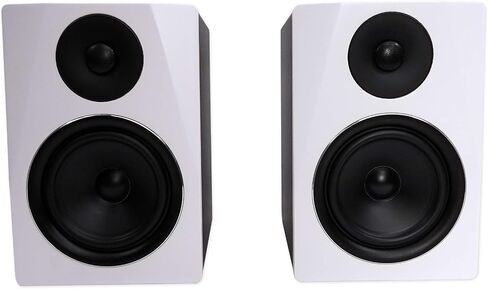 Rockville Pair ASM4 4" Pro Studio Monitor Computer Speakers w/Bluetooth+Optical, Black in Kuwait
