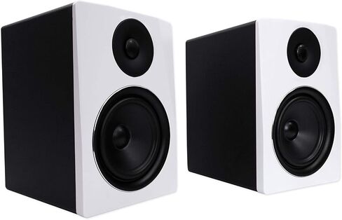 Rockville Pair ASM4 4" Pro Studio Monitor Computer Speakers w/Bluetooth+Optical, Black in Kuwait