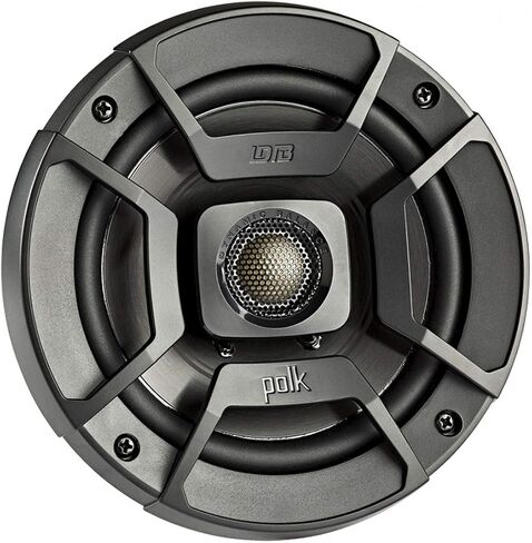 Polk Audio DB842 SVC - DB+ Series 8" Shallow Subwoofer for Marine/Car Sound System, 30Hz-200Hz Frequency Response, Single 4-Ohm Voice Coils & Polypropylene Woofer Cone in Kuwait