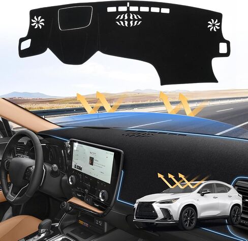 Dash Cover for 2024 2023 2022 Toyota Tundra Dashboard Cover Mat for Tundra Accessories Sun Shade Tundra Suede Dash Mat Nonslip Mesh Protector No Glare in Saudi Arabia