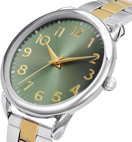 35MM Women's Watch Big Face Easy Reader Water Proof in Kuwait