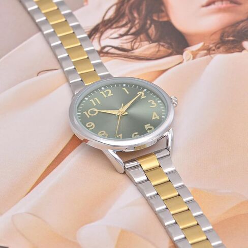 35MM Women's Watch Big Face Easy Reader Water Proof in Kuwait