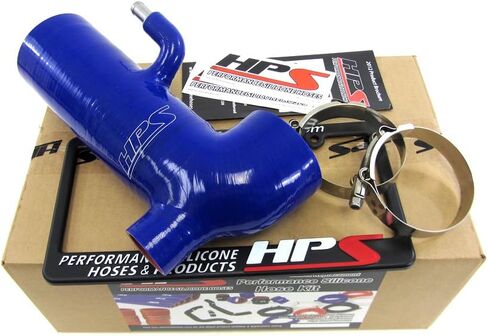 HPS 57-1294-BLUE-1 Blue Silicone Air Intake Hose (Post MAF Retain Stock Sound Tube) in Saudi Arabia
