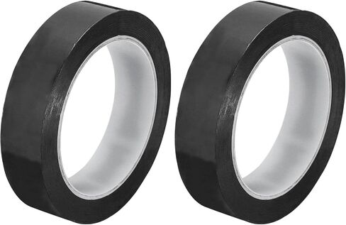 MECCANIXITY Whiteboard Tape 1 Inch x 72 Yards Self Adhesive Graphic Tape for Paper Works Line Charts Guide Lines Blackboard Writing Pack of 2 Pcs in Saudi Arabia