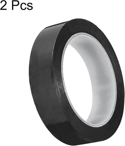 MECCANIXITY Whiteboard Tape 1 Inch x 72 Yards Self Adhesive Graphic Tape for Paper Works Line Charts Guide Lines Blackboard Writing Pack of 2 Pcs in Saudi Arabia