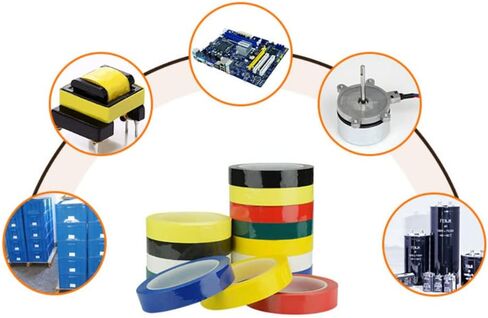10 Rolls 1/8 Whiteboard Thin Tape Pinstripe Art Tape Dry Erase Board 丨Warning Line Sculpture Glue丨PET Marla Tape in Saudi Arabia