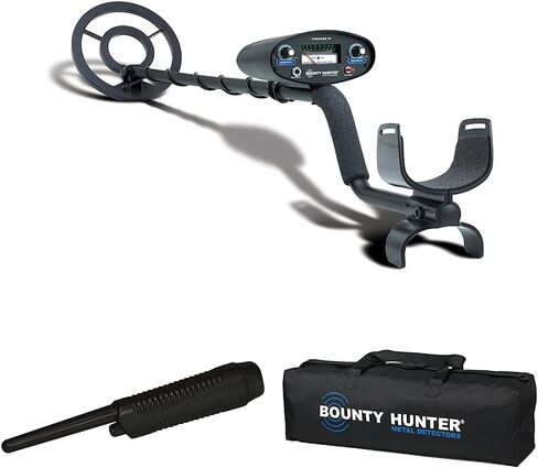 Bounty Hunter TK4 Tracker IV Metal Detector with 8-inch Waterproof Coil & Garmin 010-02504-00 Dash Cam Mini 2, Tiny Size, 1080p and 140-degree FOV in Kuwait