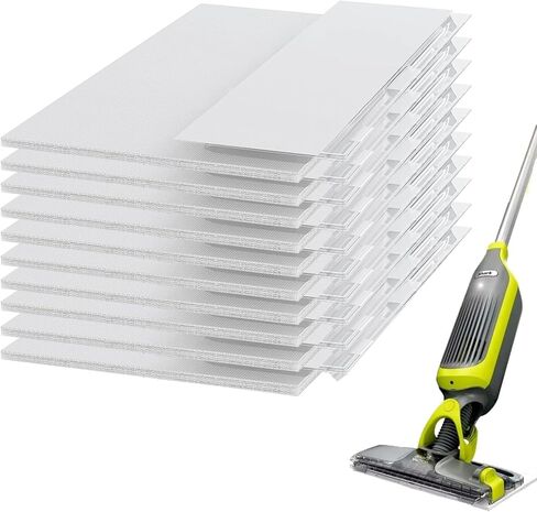 AIR U + 10 عبوات ممسحة فراغية قابلة لإعادة التعبئة لسمك القرش VACMOP VM252 VM200 VM190 VM250 VM251 VM200C VM252C QM250 VC205 وسادة استبدال ممسحة أرضية صلبة لاسلكية in Kuwait