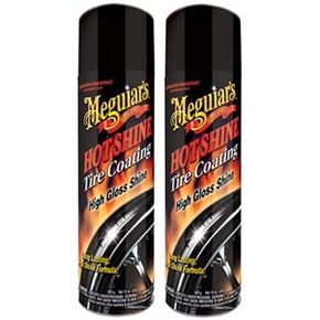 Meguiar's G13815 Hot Shine High Gloss Tire Coating - 15 Oz Spray Can (2)