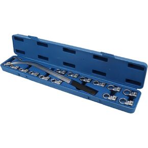 Serpentine Belt Tool Set, Serpentine Belt Wrench, Long Handle, Portable, Heavy Duty, NonSlip, Car Repair Tool, Labor Saving (PENO9grm8agc0e)