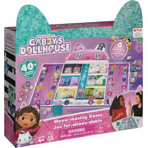 Gabby’s Dollhouse, Charming Collection Game Board Game for Kids Based on the Netflix Original Series Gabby’s Dollhouse Toys, for Kids Ages 4 and up