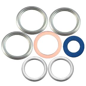 [حشايا OEM] 7 قطع تفاضلية وناقل الحركة/علبة النقل غسالات سحق قابس التصريف 12157-10010 90430-24003 90430-18008 طقم الحشيات يناسب Toyota 4runner Tacoma Tundra FJ Cruiser Land Cruiser.