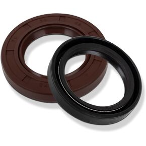 92049-7028 (Lower) & 92049-7010(Upper) Engine Oil Seal Kit Compatible with Kawasaki FH531V FH541V FR, FS, FX Series, Bottom Crank Lower Oil Seal for 4 Stroke Engine
