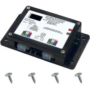 وحدة تحكم منزلق مزدوجة السرعة متزامنة 13398-D0 OEM مُحدثة متوافقة مع وحدة التحكم V-Sync II البديلة القابلة للانزلاق داخل الجدار من Lippert على RV، استبدل 13398-C2، رقم المطابقة-211852