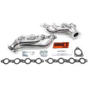 Doug's Headers D3373 1-5/8" 4-Tube Manifold Replacement Metallic Ceramic Coated Exhaust Header for Chevrolet Truck 5.3L 02-07