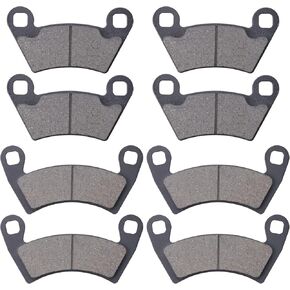 Front and Rear Brake Pads for Polaris Ranger 900 800 700 500 / RZR 900 XP/Ranger 900 XP/Ranger 800 XP 4x4 / RZR 4 800 / Ranger XP 700 / Ranger 500 Crew/RZR 900