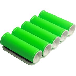 Luggage Handle Wrap-5 Pack Luggage Handle Wraps for Suitcase/Carry on/Bag/Car Neon Luggage Identfiers Travel Accessories for Luggage (Neon Orange)