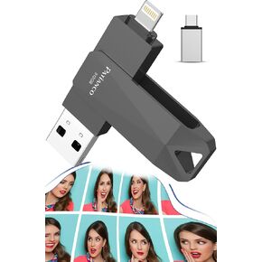 Apple MFi Certified Photo Stick for iPhone 512GB Flash Drive for iPhone, USB Flash Drive for iPhone Thumb Drive, iPhone-Memory-Stick for iPad/iPhone/Computer Picture Keeper Portable Hard Drive