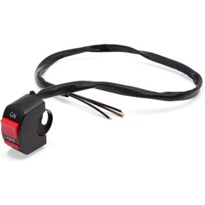 uxcell 3 Wires Motorcycle Headlight Double Flash Switch 7/8 Inch Handlebar Universal Replacement