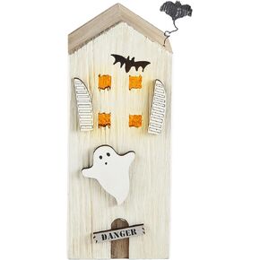 Mud Pie Led Wood Haunted House, Danger