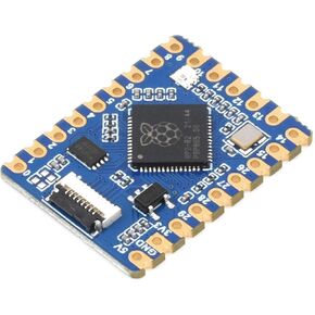 Waveshare RP2040-Tiny Development Board, Raspberry Pi Microcontroller Development Board, Based On Official RP2040 Dual Core Processor, with USB Port Adapter