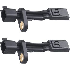 2 Pcs Rear ABS Wheel Speed Sensor Compatible with Jeep Wrangler Liberty 2008 2009 2010 2011 2012 2013 2014 2015, Dodge Nitro 2007 2008 2009 2010 2011, Replacement for 52125003AB, ALS1932