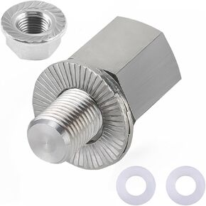 Bike Hub Axle Hitch Adapter, Universal Bicycle Trailer Coupling Adapter Extension