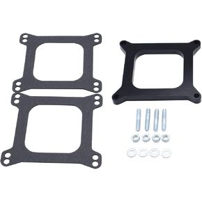 1/2" 0.5" Open Phenolic Carburetor Spacer Fits For Holley Chevy 4bbl. SBC BBC Carb
