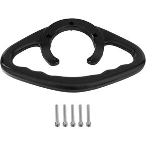 Motorcycle Grab Bar Passenger Gas Tank Bar Grip Handlebar 5-Holes Compatible with Suzuki GSXR 600 750 1000 1300 2004-2017, Motorcycle Accessories (Black)