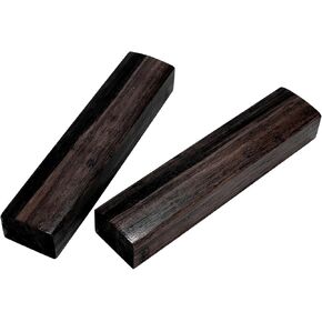 MEGREZ Chinese Paper Weight Calligraphy Wooden Paperweight for Panting Writing Sumi Drawing - Set of 2