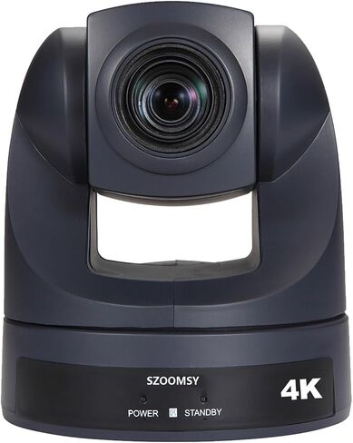 كاميرا SZOOMSY HDMI USB PTZ تكبير بصري 20x دعم USB 4K30fps، كاميرا مؤتمرات HDMI تدعم 1080P لعقد مؤتمرات الفيديو عن بعد، والبث، وأحداث الكنيسة، والمدارس، إلخ. كاميرا البث المباشر in Kuwait