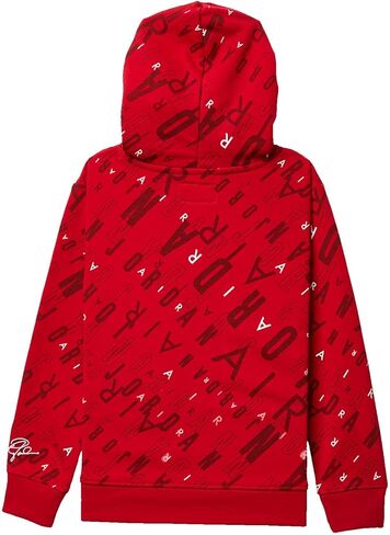 بلوفر بغطاء للرأس من Jordan Boy's Essential HBR (للأطفال الكبار) أحمر للصالة الرياضية مقاس SM (8 أطفال كبار) in Kuwait